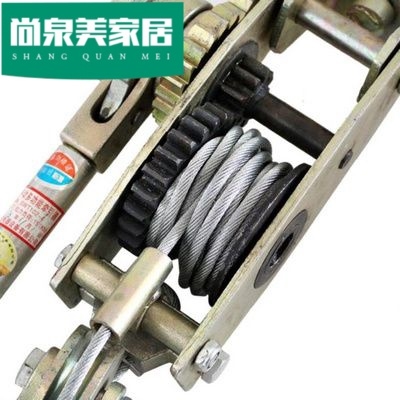大棚棘轮电动钢丝绳3t拉紧器紧致电线汽车夹头张紧器起重钢绳实用