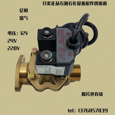 加油机电磁阀 msF-20双流量 正星三金三盈恒山佳力佳电磁阀 膜片