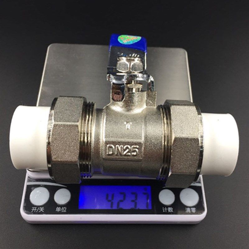 苏明全铜加厚PPR双头活接铜球阀 水管配件 热熔阀门20球阀4分开关,农机/农具/农膜,灌溉工具,淘宝优惠券,粉丝福利购,淘宝优惠卷