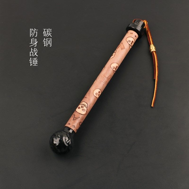 金瓜锤EDC随身北欧战锤钉头锤安全锤权杖骨朵锤45号钢制造非冷钢,农机/农具/农膜,灌溉工具,淘宝优惠券,粉丝福利购,淘宝优惠卷