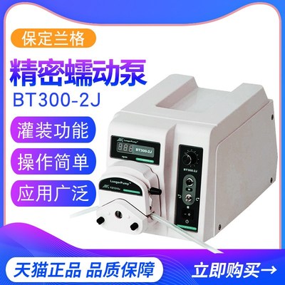 保定兰格BT300-2J加YZ1515X蠕动泵大流量可调精密恒流泵耐酸碱