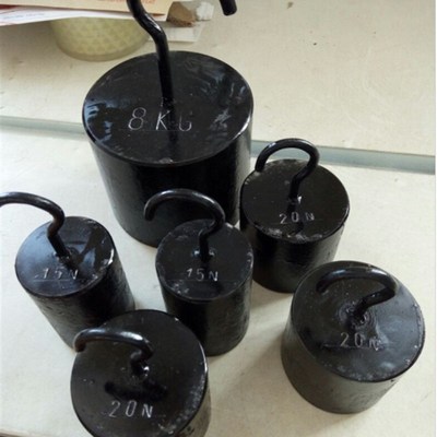 单钩砝码35LB35磅单钩英镑砝码20磅单钩磅砝码英镑砝码50lb100lb