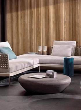 户外藤藤编沙发墅庭院阳台闲花园别酒店露天室休外椅沙发AST-罗达