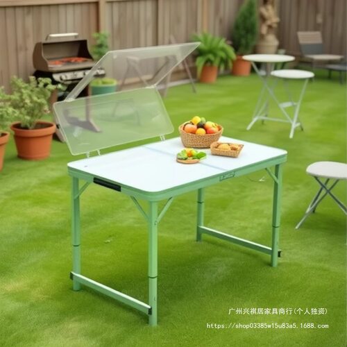 便携铝合金折叠户外桌椅摆摊野餐