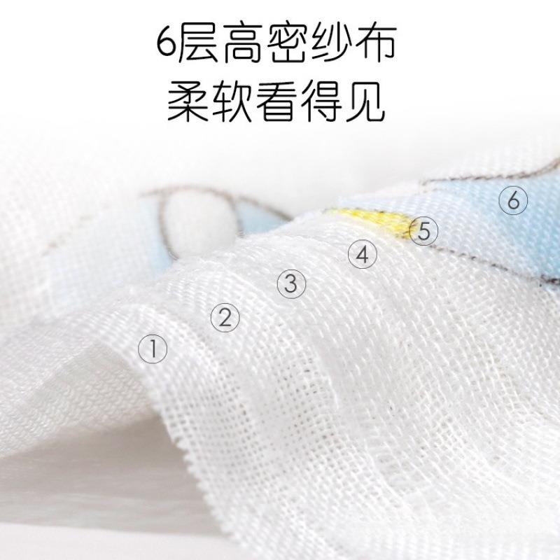 纱布浴巾大成洗人家纯棉吸人水大号大毛巾用被澡六层棉纱女士5i4R