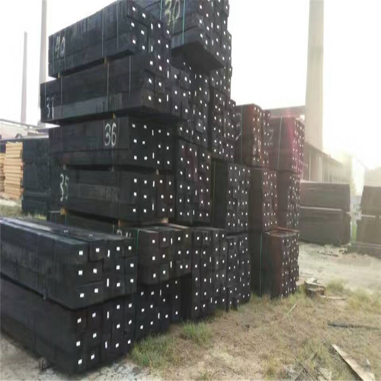 松木矿用防腐轨枕7号单开道岔