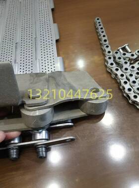 不0锈钢异型328链条弯板工械业链条大侧导轮58输送设.备机传动304