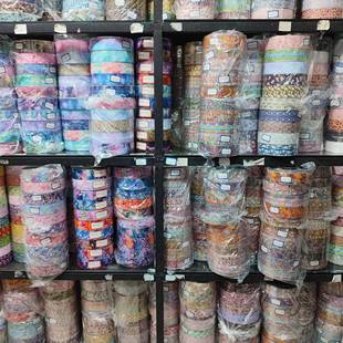 200纸款 美甲指甲贴星空转印豹纹花朵美纸甲转印纸0饰品366花 卷装