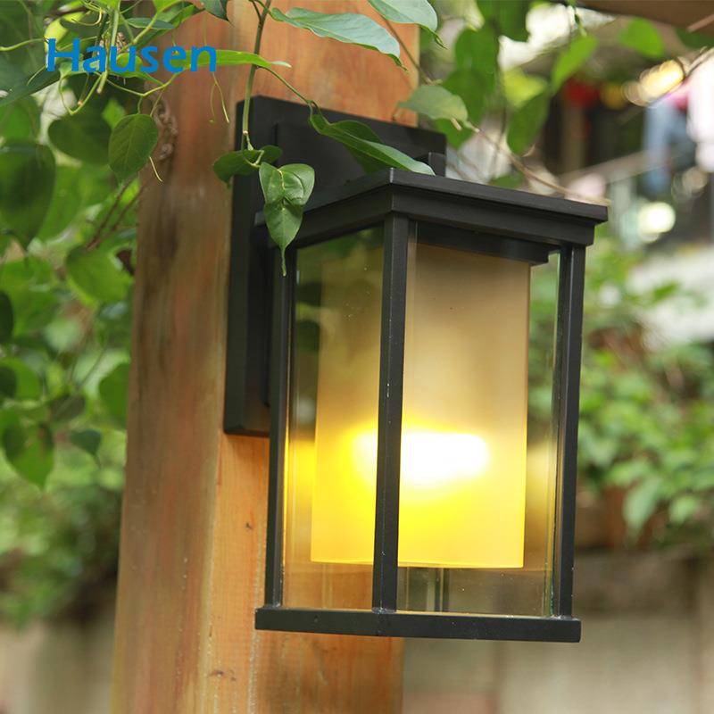 欧式户外壁灯台简现灯代室外3704庭院花园围墙灯防水阳灯走约廊过