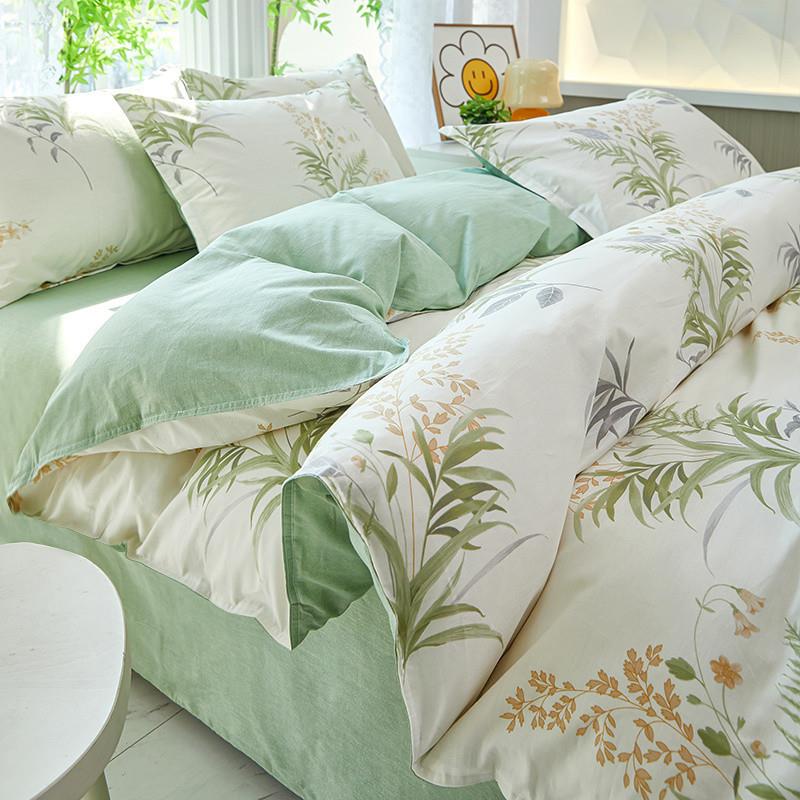 BZ纯被棉被套单件x150200床上全棉双人罩1800jZsydH7Cx200X230春