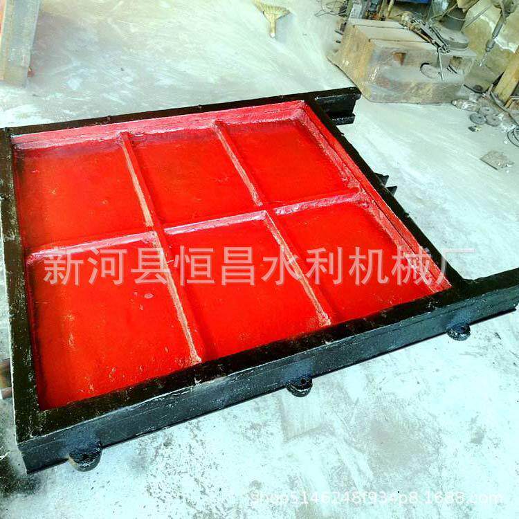铸铁闸门PGZ0止.6圆门JLK闸方门双向水闸门机闸一体式闸门厂闸家