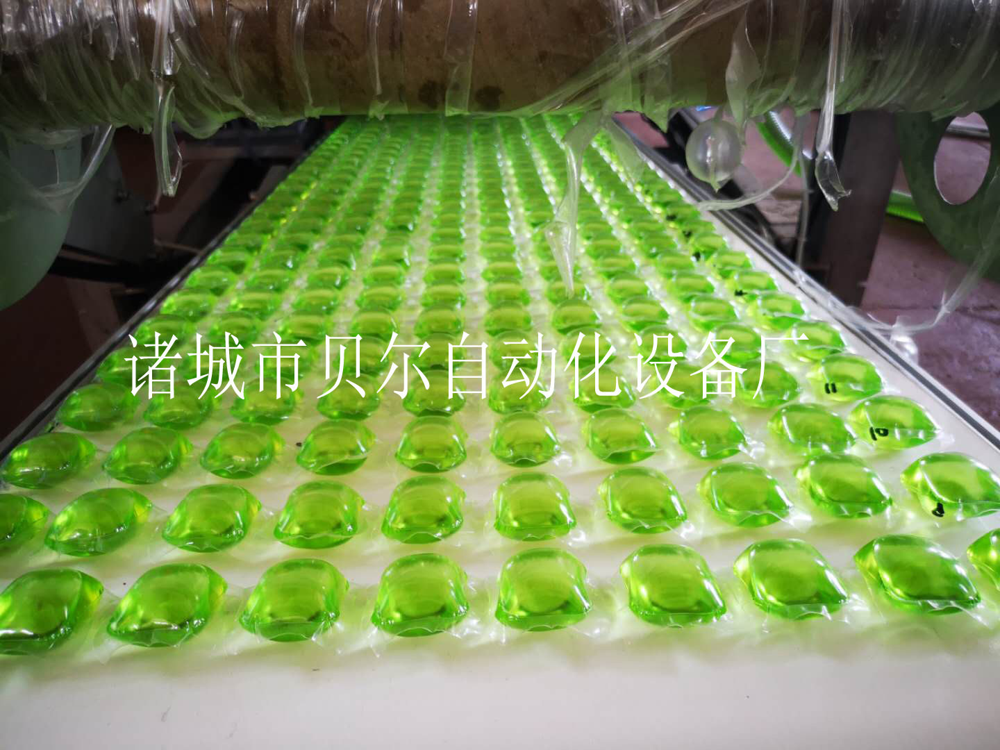贝尔洗衣凝珠水溶膜包装机