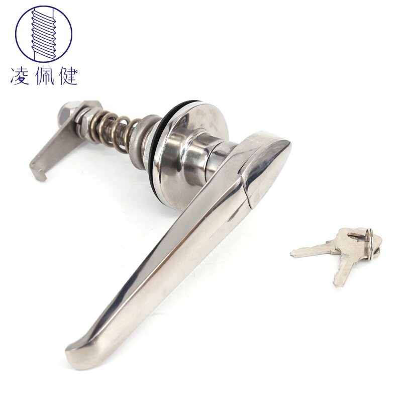 工业机柜304不锈钢旋转手柄锁