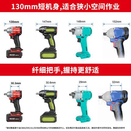 DEVON/大有电动扳手5760无刷大扭力充电锂电扳手架子木工工具风炮