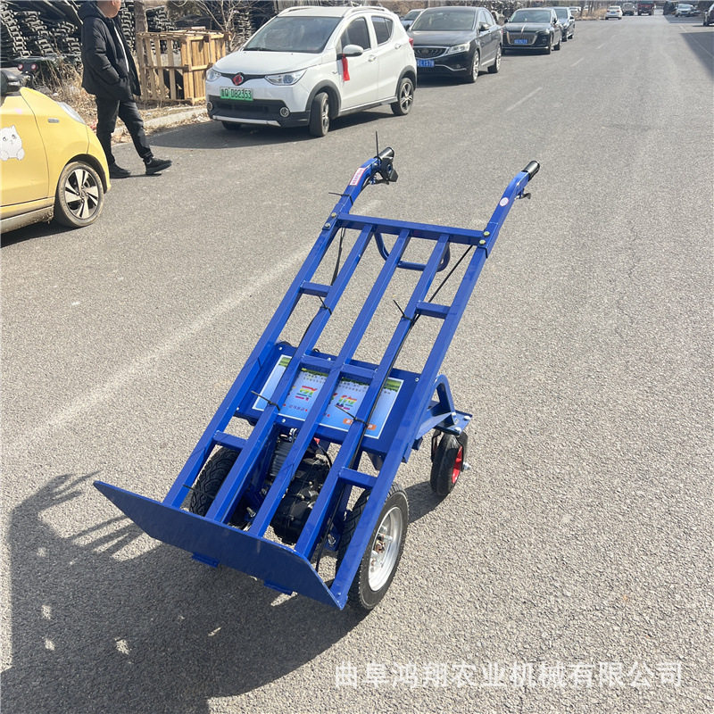 48V电动爬坡搬运平板手推车