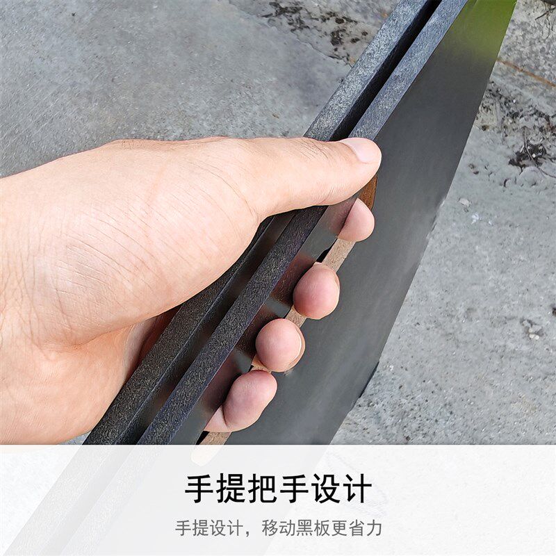 立式A型支架黑板咖啡店酒吧菜单A可定制木制粉笔涂鸦商用画板902