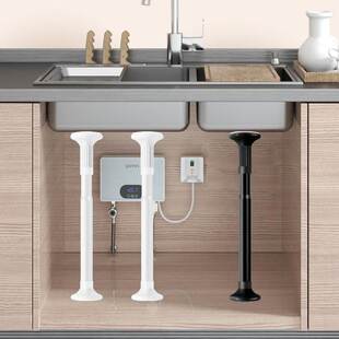 台下盆支撑架厨房水槽洗手盆支架家用陶瓷盆托架洗脸盆悬空支撑杆