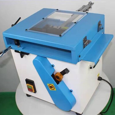 鹰牌顶针切断机模具冲针导柱圆棒台式导轨切断砂轮切割重型高精密