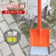 钢锹加厚轨道刚铁锨淬火锰钢铲户外尖方煤农用锹园林木柄植树铲子