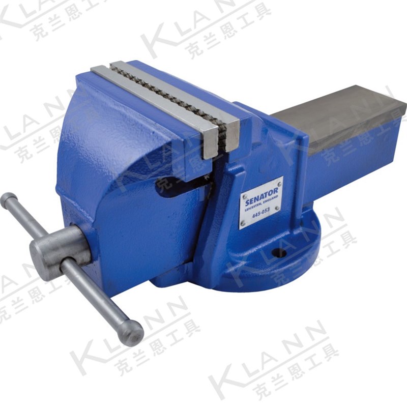 英国塞内特SENATOR轻型钳工台虎钳 SEN-445-0530K 进口钳工工具