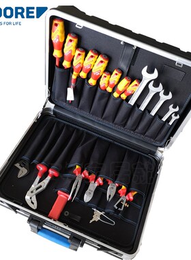 德国GEDORE吉多瑞工具套装螺丝刀钳子锤子套装23件 含L-BOXX 特