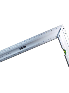 STANLEY史丹利35-352-23带水泡铝直角尺300x164mm带水平尺的角尺