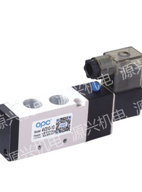 QSPC 全盛气动 QPC 电磁阀 4V310-15 两位五通电磁阀 AC220V DV24