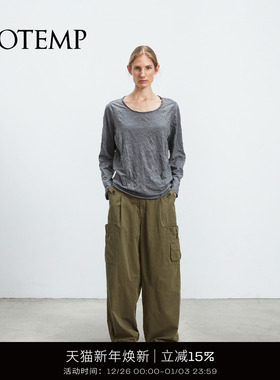 COTEMP IMPROVED MILITARY PANTS 25FW新款休闲改良工装裤长裤女