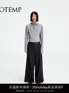 COTEMP ELOISE TURTLENECK  25Holiday埃落斯复古高领打底上衣女