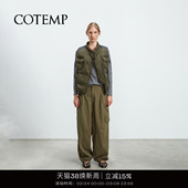 NEHERA 尼赫拉工装 DOWN 25FW新款 拼接色羽绒马甲女 VEST COTEMP