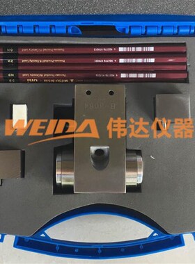 B-3084三用型铅笔硬度计配14支UNI铅笔漆膜硬度测试仪涂膜硬度