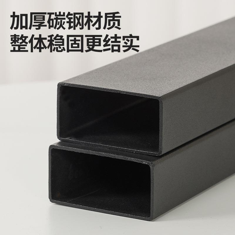 简型约桌22.09.14脚方铁桌腿茶几支架岩板餐桌底脚座轻奢艺圆桌架