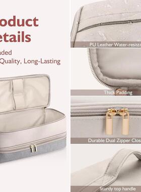 发工具的双层旅行包,美旅手行盒兼戴森卷发容风格,干燥系统提