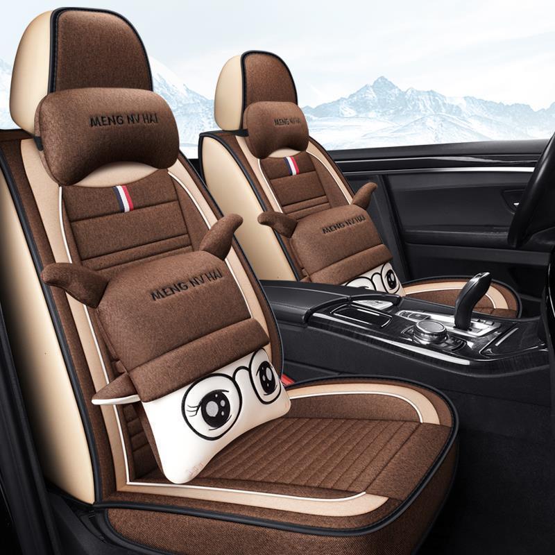 大捷达V7S5/VS汽车众座套四季包坐垫捷达VA3XOU改装专用亚麻座椅