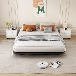 约无床头悬浮床子排骨架家用铁床加厚单人双架人铁简艺TNY架子包