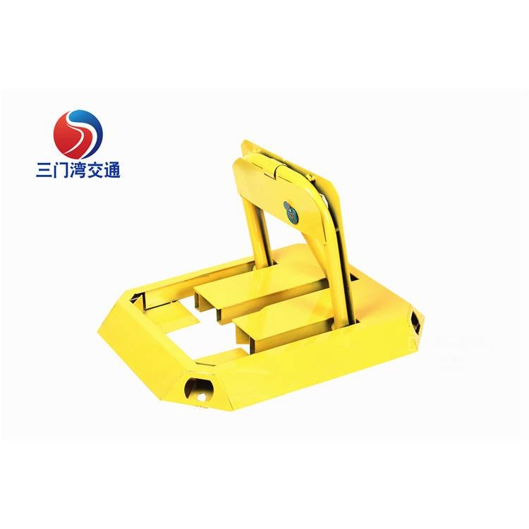 防撞固定车库停车位地锁加厚汽车占位锁八角型车位锁手动停车锁