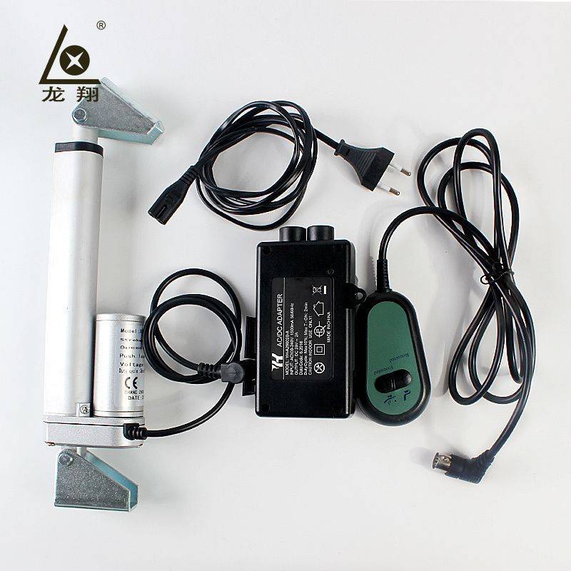 全套一拖一电动推杆电机220V24V12V微型小型电缸伸缩杆控制器配件