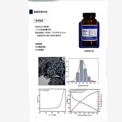 60%铂碳催化剂/燃料电池催化剂/型号:TV221-HiCaP60库号：M31051