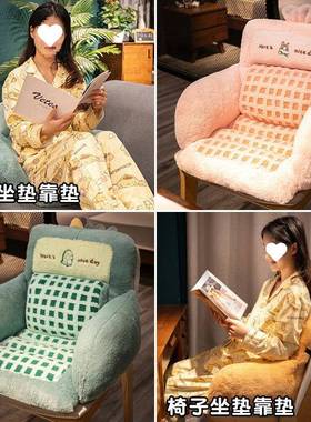 冬季垫电暖IXK护腰靠靠背一体办公室久坐垫暖子发热座椅赠保加热