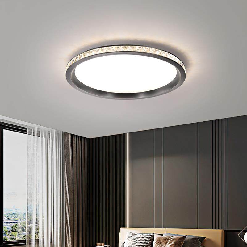 卧室吸中顶灯现简代约感025新款山灯具意式极简房间2主FPT卧灯M