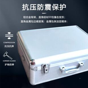 铝合金手提箱子可置工904具制EVA挖模维定修工箱具铝合金拉配杆箱