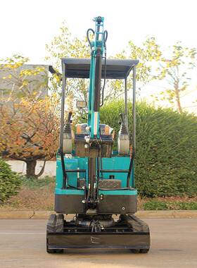 新款小OYN农型钩履挖掘机家用带挖土用小机果园大棚多功能小钩机