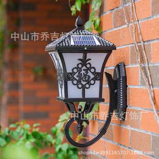 太阳能壁灯家用墙户外防水院灯LYOLED欧庭式围灯室外台露墙壁灯门