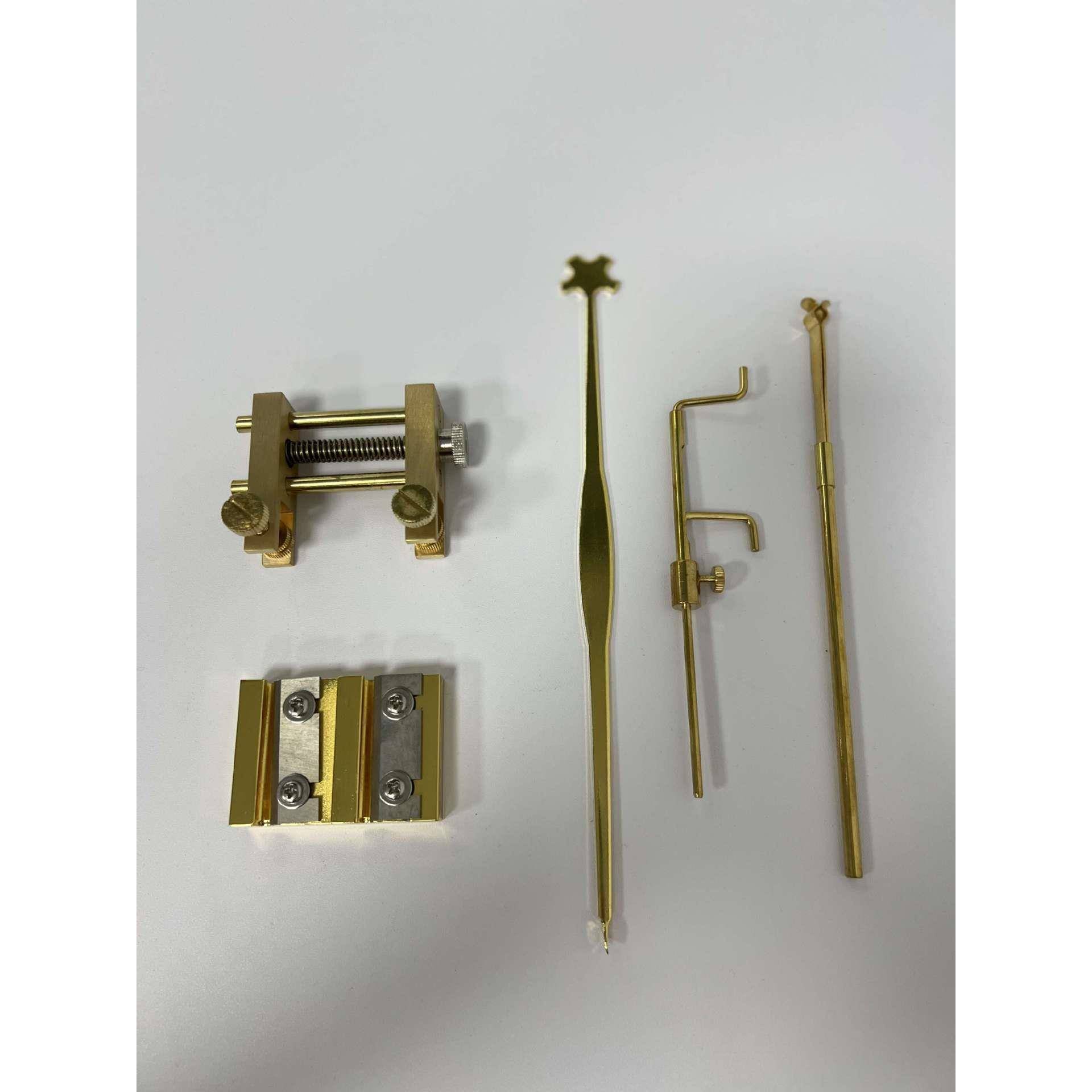 小提柱钩夹琴音柱尺夹具磨具工具音叉维修提琴工具套件装无品牌/5