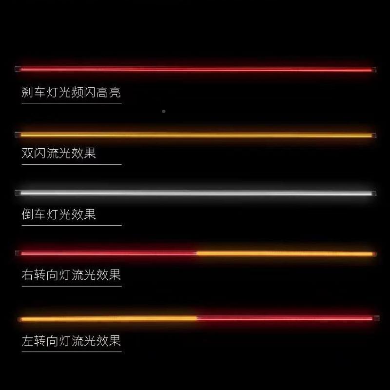 皮灯卡尾箱灯HUY坦途猛禽F15后货箱流水灯尾后备箱刹灯流车0光转