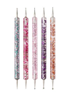 跨境曼陀工具50彩件套装铅笔绘画模板色手罗指印章IFA卡纸亚克力