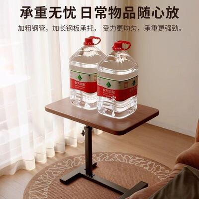 可折叠床边小桌子移升降动桌卧50405室书用床上桌客厅家沙发边桌