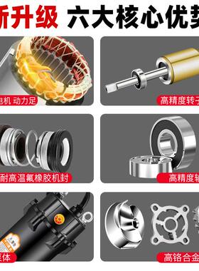 切割式污水泵排抽粪泥水浆220v家用潜泵养殖场化粪池污泵3ZJH80三