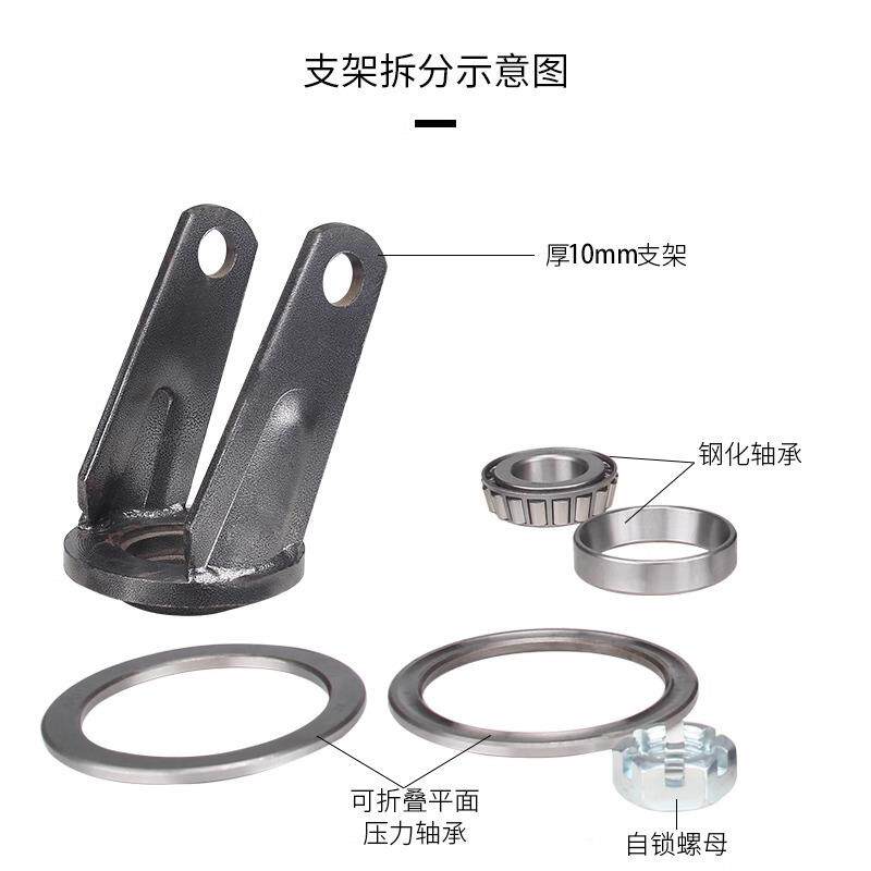 朗易超型铁芯定向轮68170重12寸氨酯5吨工承重业尼龙轮转向聚轮