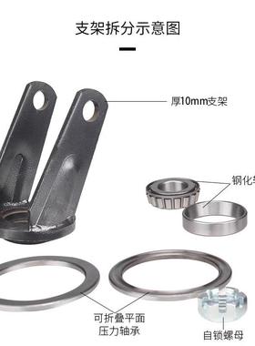 朗易超型铁芯定向轮68170重12寸氨酯5吨工承重业尼龙轮转向聚轮